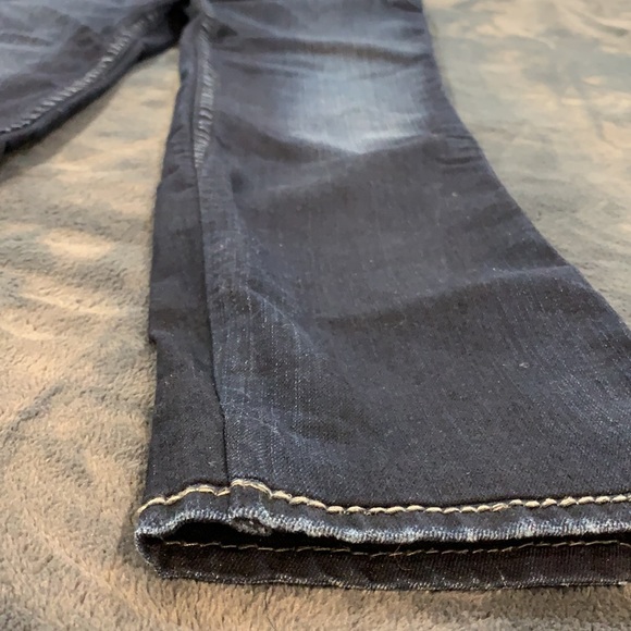 Silver Suki Dark Blue Jeans Size 27 - Picture 4 of 6